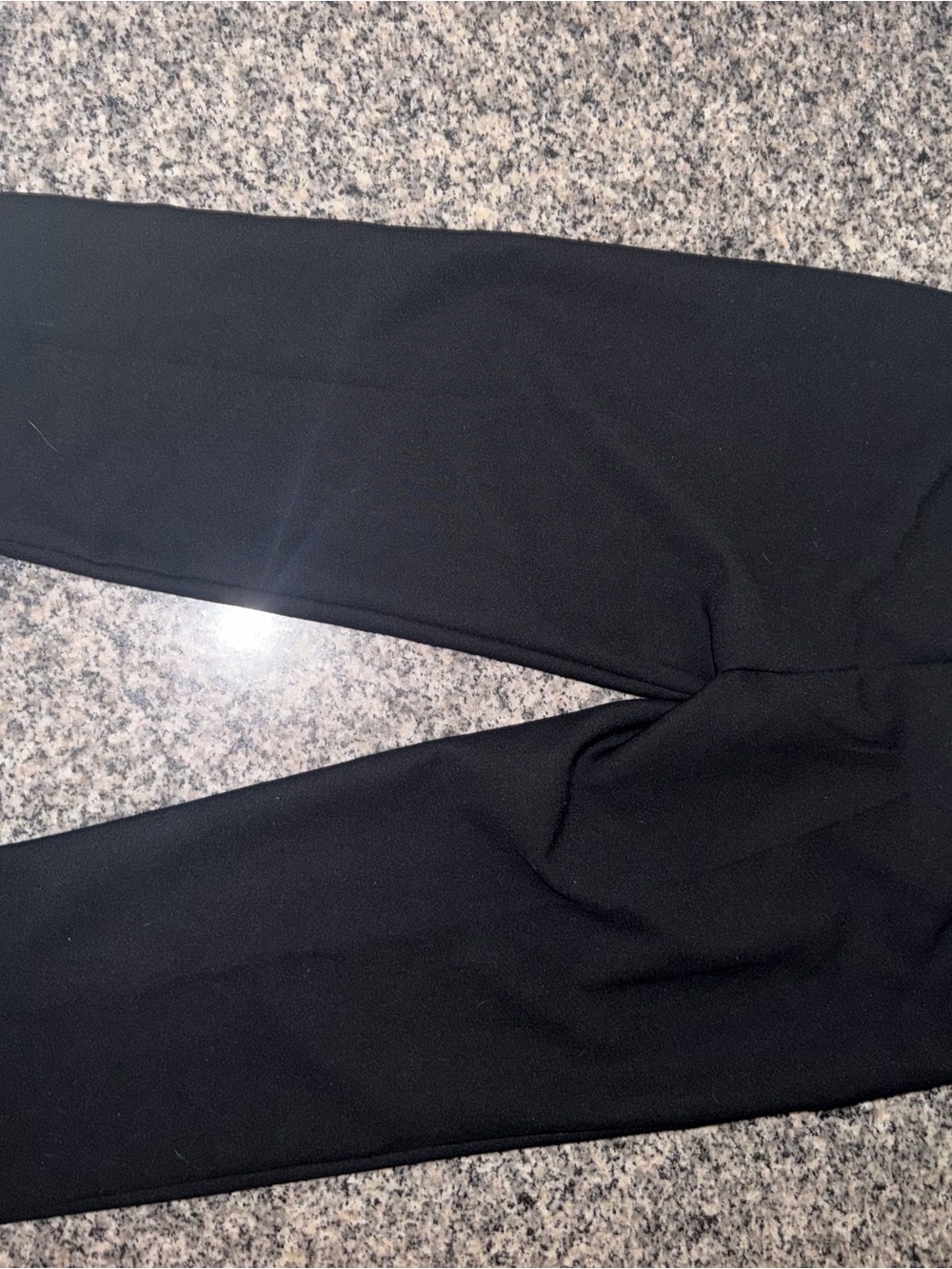 Zara Black Pants - Solid Classic Stretch